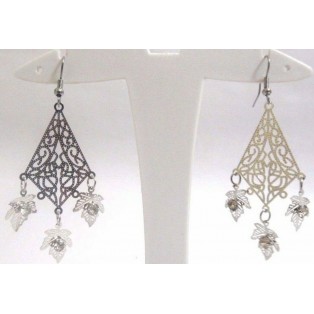 THE POINTED DROPLET Earrings Drop Long Dangling Hook Fashion Classy Novelty